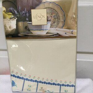 Lenox Provencal Garden Tablecloth 70" Round New In Original Package Flowers